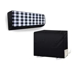 The Furnishing Tree Split AC Cover Set of Indoor and Outdoor Unit Used for 1.5 Ton Panasonic CS/CU--image-106