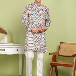 FUBAR Men Ethnic Printed Kurta Set-picture-37