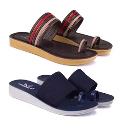 BERSACHE Women Open Toe Flats with Bows-image-97