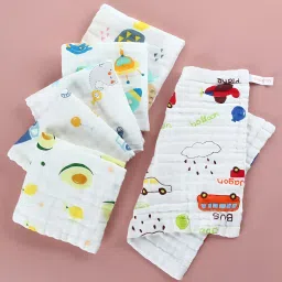 Printed Napkin 5 Multicolor Cloth Napkins-image-82
