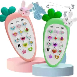 pluspoint New Smart Phone Cordless Feature Phone Toys (Rabbit Phone Multicolor)-picture-8