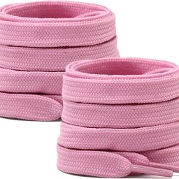 XERUS Shoe Laces Flat Light Pink 150cm shoe lace for Pink Sneakers Canvas shoes Shoe Lace-image-38