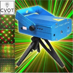 Party Mini Laser Projector Stage Lighting Sound Activated Laser Light Party Disco Ball Set-6