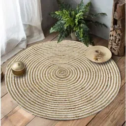 Beige Jute Area Rug-21