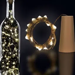 SPARK WORLD Yellow 4 Pieces LED String Lights image 2