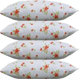 LUXURY Microfibre Floral Sleeping Pillow Pack of 4-image-11