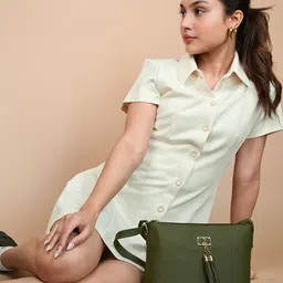 Baggit Women Solid Sling Bag-image-64