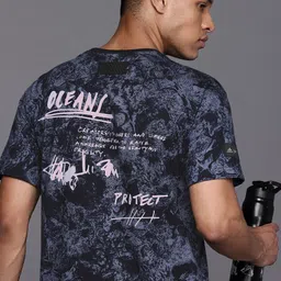 ADIDAS Unisex UniteFit Parley Printed Pure Cotton T-shirt-picture-13
