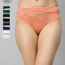 IC4 Women Pack of 5 Designer Bikini Briefs 0BMWORB1007P5-image-64