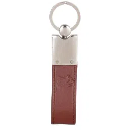 Kara Brown Leather Keychain-image-56