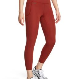 Under Armour Orange Fitted Sports Tights-image-32