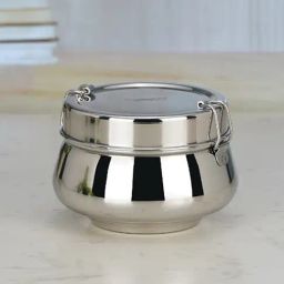 Sumeet Silver Stainless Steel 1 Lunch box-41