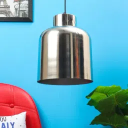 Tayhaa Silver Metallic Pendant Light-image-5
