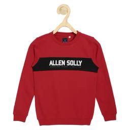 Allen Solly Junior Red Graphic Print Sweatshirt-image-79