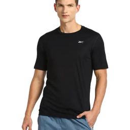 Reebok Black Round Neck T-Shirt-image-62