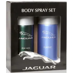 Jaguar Classic Deodorant Spray + For Men Deodorant Spray Combo Set - Pack of 2-image-1