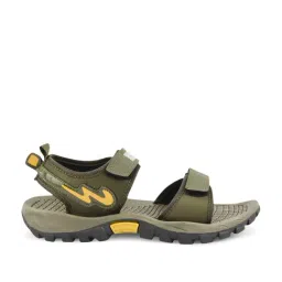 Campus Men's Olive Floater Sandals-25