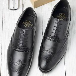 Red Tape Men's Jet Black Oxford Shoes-image-53