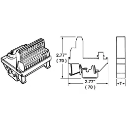 Weidmuller INTERFACE TERMINAL BLOCK, D SUB FEMALE-TB, 25POS, 7940102208-image-68