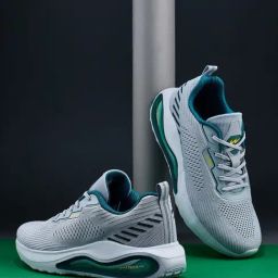 Campus Men's Grey & Teal Running Shoes-98