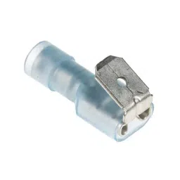 RS PRO Insulated Female Spade Connector, 6.35 x 0.8 mm Tab Size, 1.5 mm² to 2.5 mm², 2674366-17