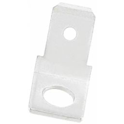 RS PRO Uninsulated Male Spade Connector, PCB Tab, 6.35 x 0.8 mm Tab Size, 1251986-image-100