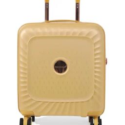 Romeing Sicily Yellow Textured Hard Case Cabin Trolley Bag - 48 cms-16