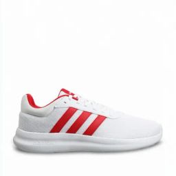 Adidas Men's LITE RACER 4.0 White Running Shoes-18