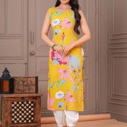 NYPA Women Floral Embroidered Thread Work Kurta-picture-48