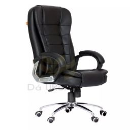 Da URBAN Bempton Black High Back Revolving Leatherette Ergonomic Home & Office Executive Chair-picture-26