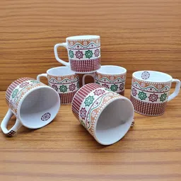 laghima jadon Multicoloured Ceramic Cups and Mugs Set of-image-66