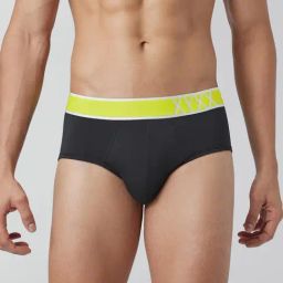XYXX Dark Grey IntelliSoft Micro Modal Briefs-image-64