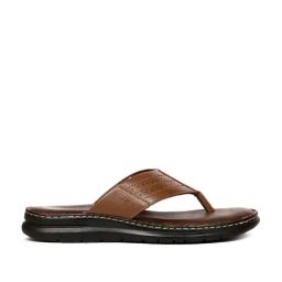 Bata Men's Brown Thong Sandals-image-54