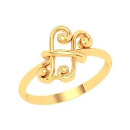 P.C. Chandra Jewellers 18k Gold Musical Note Casual Ring for Women-image-68