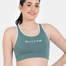 Zelocity by Zivame Green Sports Bra-image-72