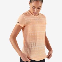 Artengo by Decathlon Beige Print T-Shirt-49