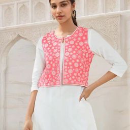 Soch Coral Embroidered Ethnic Jacket-image-20