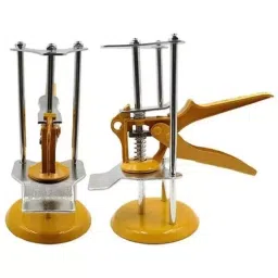 FLAMINGO ENTERPRISE Tile Lifting Adjuster Leveler High-Strength Alloy Steel Non-Magnetic 4 cm Yellow & Silver, FM-324 (Pack of 2)-15
