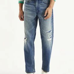 Levi's 550'92 Blue Relaxed Fit Distressed Jeans-image-70