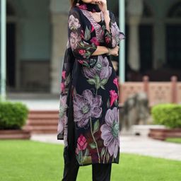 KALINI Women Embroidered Straight Kurta Set-image-65