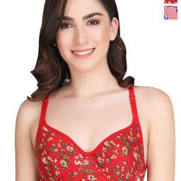 Liigne Floral Bra Full Coverage Lightly Padded-image-34
