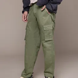 The Roadster Life Co. Men Relaxed Fit Chinos Cargos Trousers-picture-29
