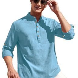 Yugnik Mandarin Collar Full Sleeve Cotton Slim Fit Short Kurta-image-98