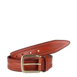 Red Chief Tan Leather Waist Belt for Men-19