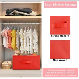 Kuber Industries Red & Black 2 Pieces Multi-Utility Organisers image 4