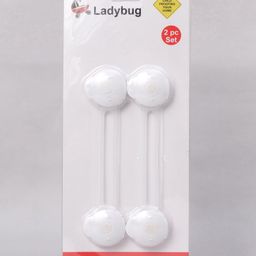 Ladybug Multi Purpose Latch Pack of 2 - White-26