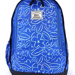 Gear Triumph Floral Print Backpack Blue Black -18 Inches-image-81