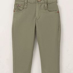 Noddy Full Length Solid Trousers - Green-image-25
