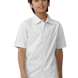 UNDER FOURTEEN ONLY Boys Opaque Printed Casual Shirt-image-61