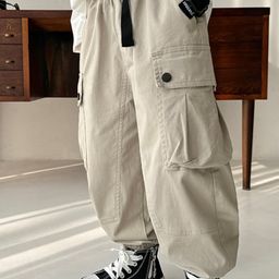 LULU & SKY Boys Tapered Fit Trousers-picture-3